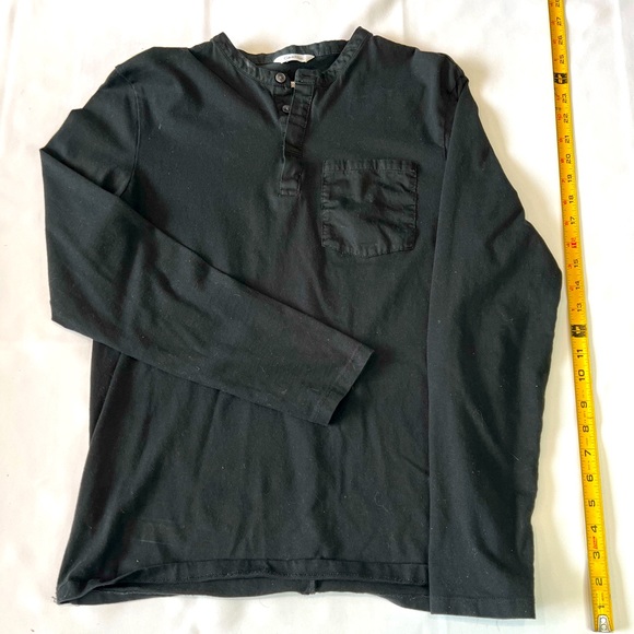 Calvin Klein Mens Liquid Touch Long-sleeve Henley - Picture 1 of 3